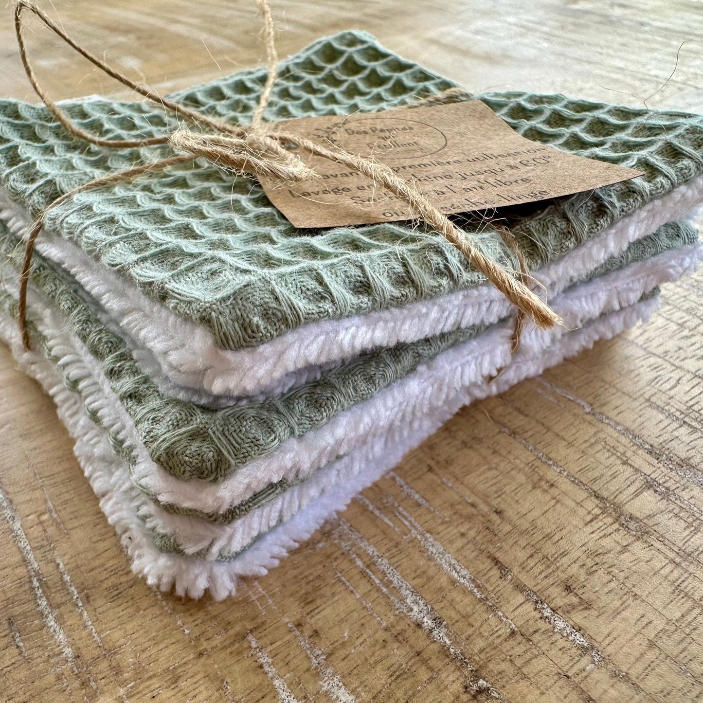 Lingettes lavables (x7)
