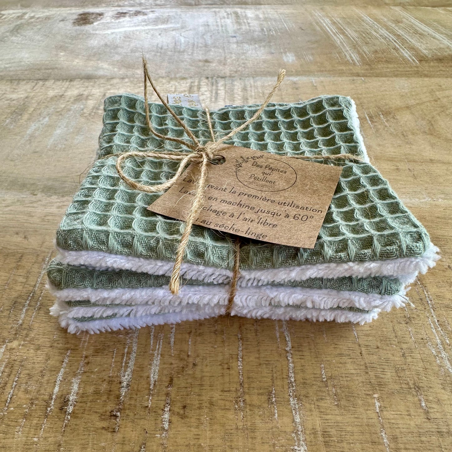 Lingettes lavables (x7)
