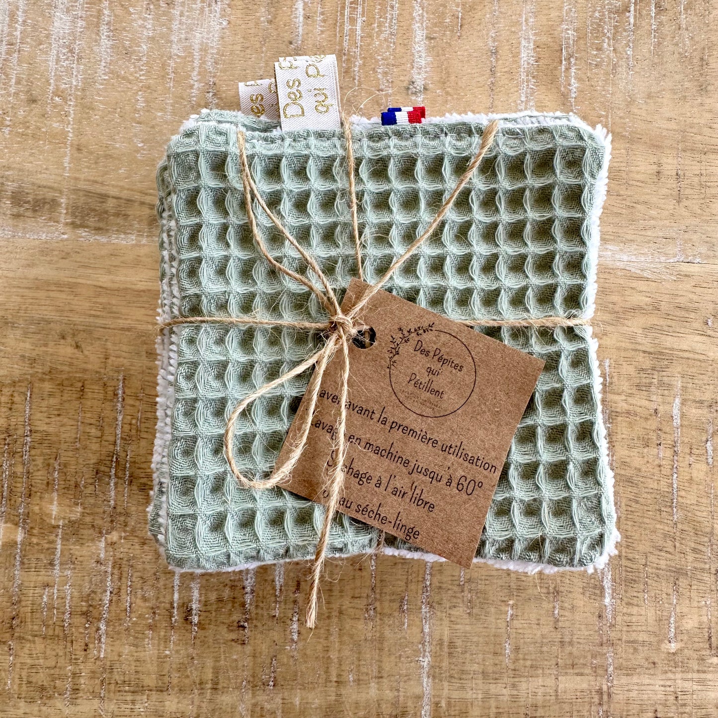 Lingettes lavables (x7)