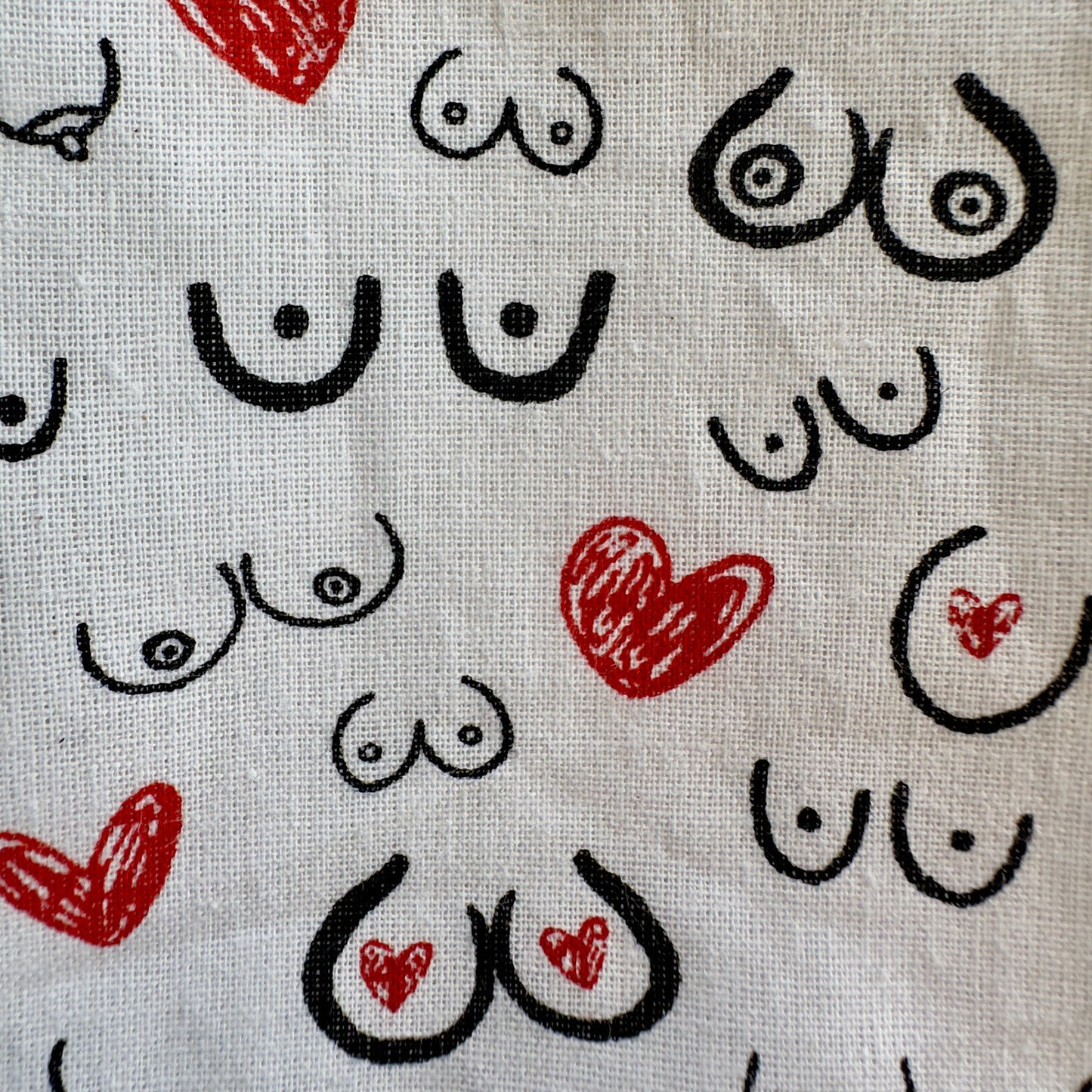 Lingettes lavables (x7) « Octobre Rose »