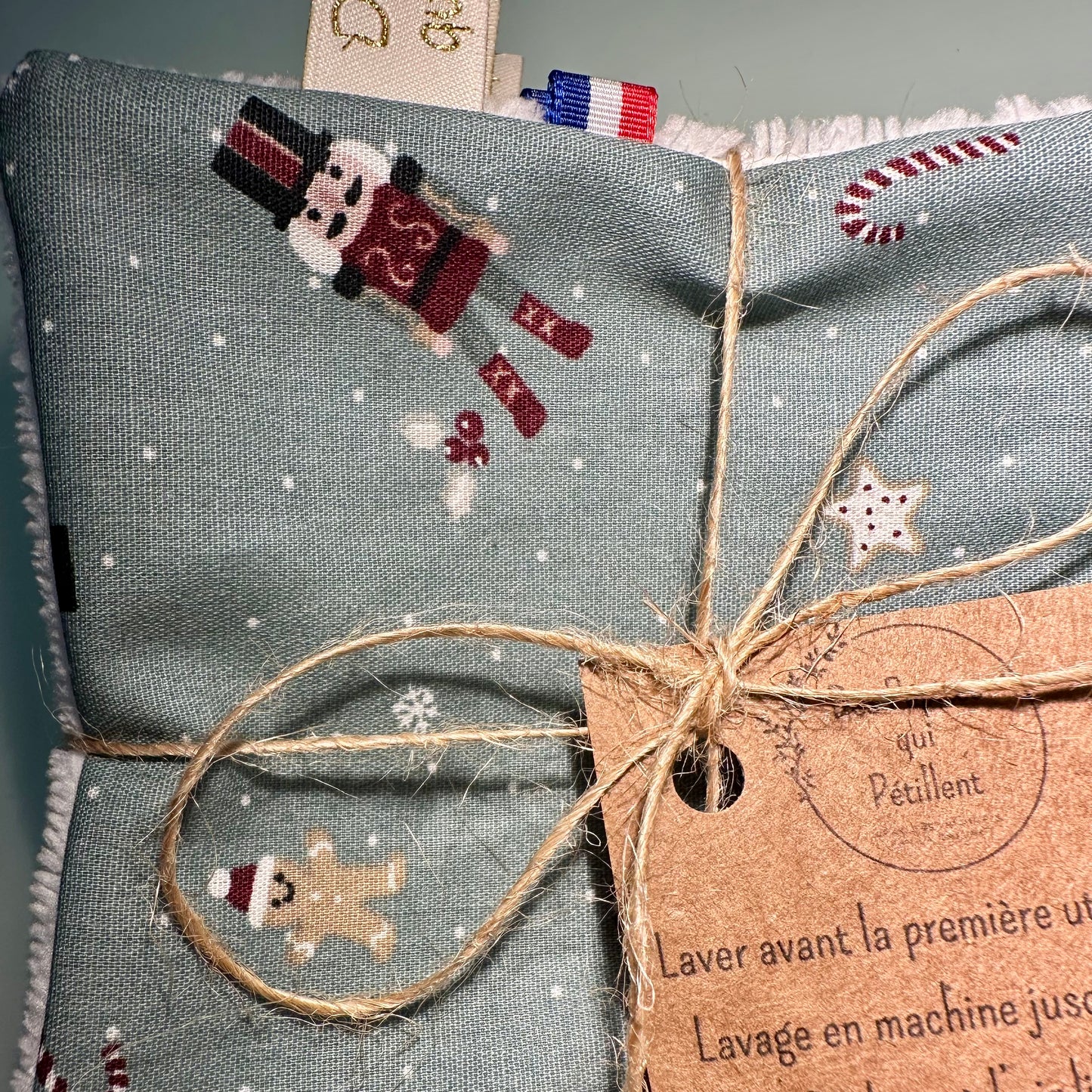 Lingettes lavables (x7)