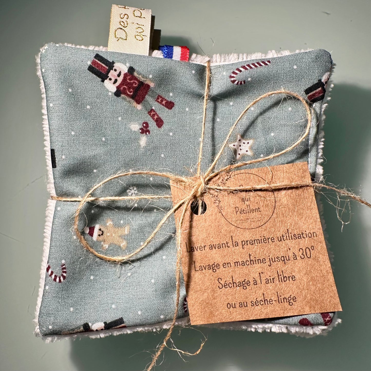 Lingettes lavables (x7)