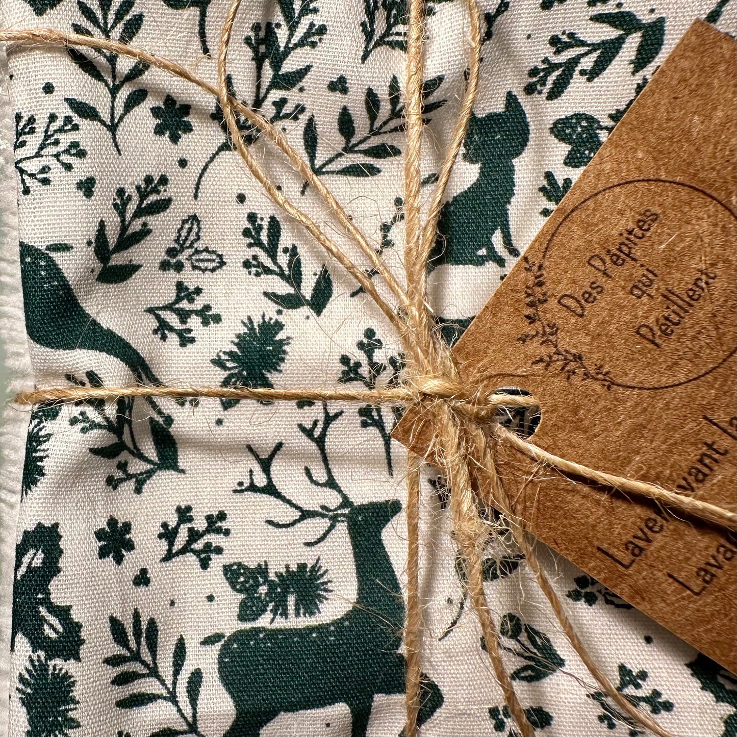 Lingettes lavables (x7)